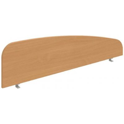 OFFICE PRO HOBIS stolový paraván na hranu stolu - PA 1600 H dub – Sleviste.cz