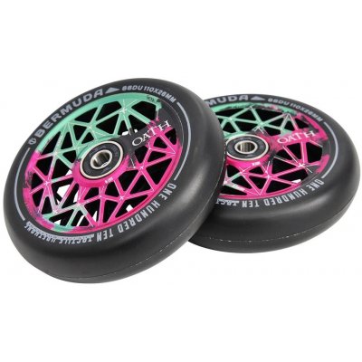 Oath Bermuda 110 mm green/pink/black 2 ks – Zbozi.Blesk.cz