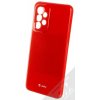 Pouzdro a kryt na mobilní telefon Pouzdro 1Mcz Jelly TPU ochranné Samsung Galaxy A33 5G červené