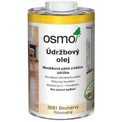 Osmo 3079 Údržbový olej 1 l Bezbarvý mat – Zboží Mobilmania