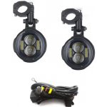 LED přídavná dálková světla na moto 100W, homologace | Zboží Auto