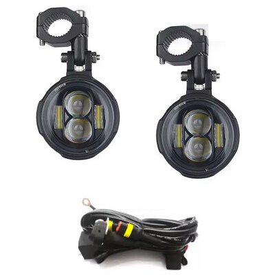 LED přídavná dálková světla na moto 100W, homologace | Zboží Auto