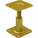 Domax PR 130/130 Patka sloupku KTL 130x130x100-150x3,0 kataforéza – HobbyKompas.cz