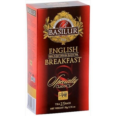 Basilur Tea Specialty English Breakfast 25 x 2 g – Zbozi.Blesk.cz