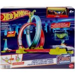 Mattel Hot Wheels Dráha Neon Speeders Laser Stunt Slamway H7045 – Zboží Dáma