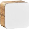 Koupelnový nábytek COMAD Závěsná skříňka - ARUBA 831 white, dub craft/lesklá bílá
