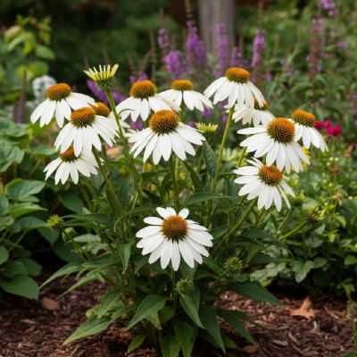 Třapatkovka Echinacea 'White swan' 1 ks – Zboží Dáma