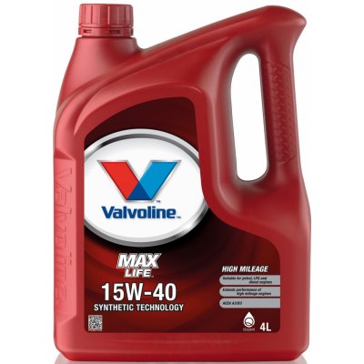 Valvoline Max Life 15W-40 4 l