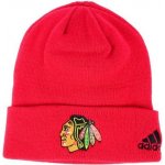 adidas NHL Basic Cuff Knit RED Chicago black hawks – Hledejceny.cz