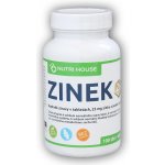 Nutri House Zinek 25mg 100 tablet – Hledejceny.cz