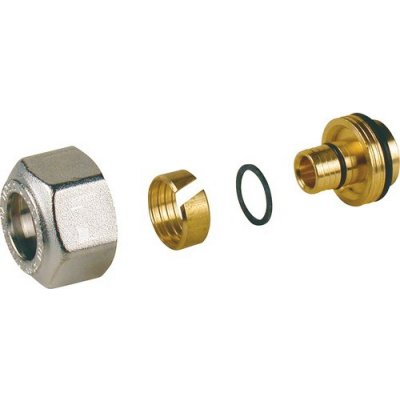 GIACOMINI R179AM Adaptér pro trubky PEX AL PEX, PEX a Pb 18x(16x2) (R179MX024) – Sleviste.cz