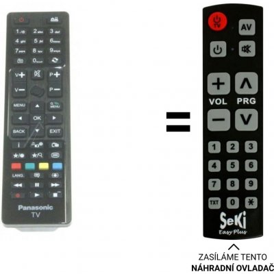 Dálkový ovladač Senior Panasonic TX-32C300E – Zboží Mobilmania