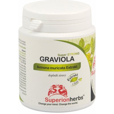 Superionherbs Graviola Extrakt z listů 90 kapslí – Zbozi.Blesk.cz