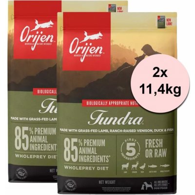 Orijen Tundra 2 x 11,4 kg