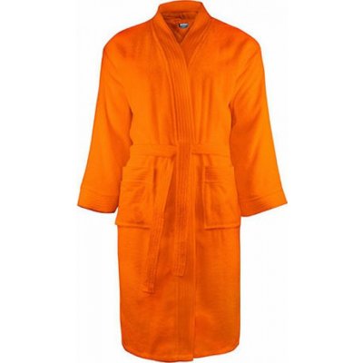 The One Towelling Klasický froté župan ve volném střihu Oranžová – Hledejceny.cz