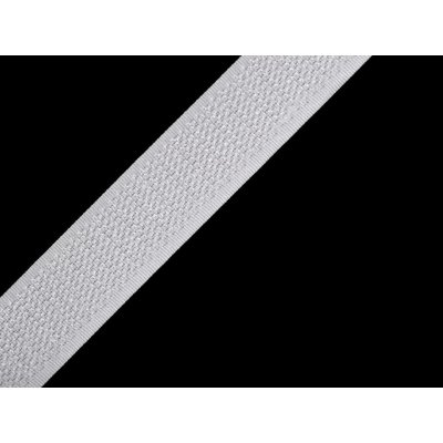 Prima-obchod Suchý zip háček šíře 25 mm bílý, barva Bílá – Hledejceny.cz