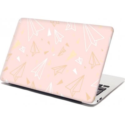 Sablio Samolepka na notebook Papírové vlaštovky - 38x26 cm – Zboží Živě