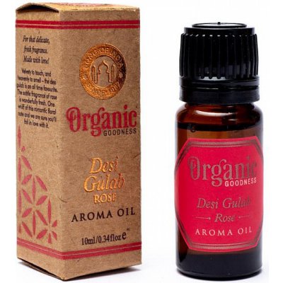 Organic Goodness růže esenciální olej 10 ml – Hledejceny.cz