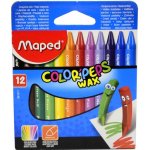 Maped Voskové pastelky Wax trojhranné 12 barev – Hledejceny.cz