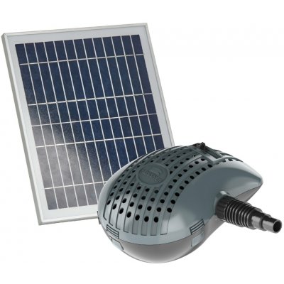 HEISSNER SPB3000-00 Solární filtrační a potůčkové čerpadlo 3500 l/h + 2 × 20 W moduly 4006873429739 – Hledejceny.cz