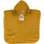 Kikko Bambusové mušelínové pončo 2 Colours Honey Mustard – Zboží Dáma