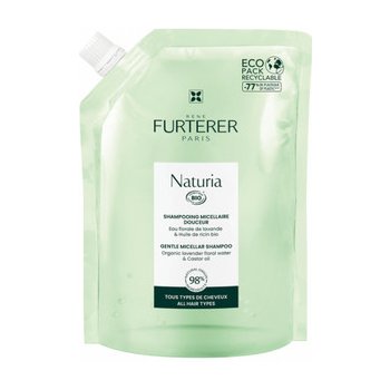Rene Furterer Naturia Gentle Micellar Shampoo náhradní náplň 400 ml