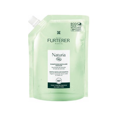 Rene Furterer Naturia Gentle Micellar Shampoo náhradní náplň 400 ml