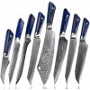 Sada nožů IZMAEL Sada damaškových kuchyňských nožů Sasebo-Modrá KP20222