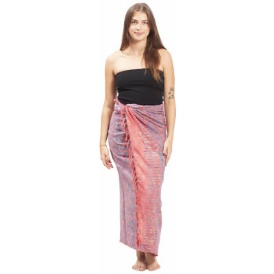Sarong BALI BATIK červený XIX. – Zboží Dáma