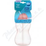 Canpol babies Cestovní sportovní láhev se slámkou růžová 370 ml – Zboží Dáma