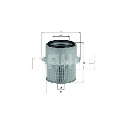 MAHLE ORIGINAL Vzduchový filtr LX673 – Hledejceny.cz