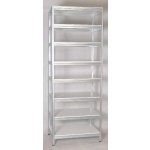 Biedrax Regál 45 x 90 x 270 cm 8 polic – HobbyKompas.cz