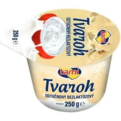 Tami termizovaný odtučněný tvaroh bezlaktózový 250 g – Sleviste.cz