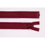 de-park Zip YKK - 65cm - dělitelný - vínová – Hledejceny.cz