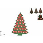 PROHOME Kalendář adventní stromeček – Sleviste.cz
