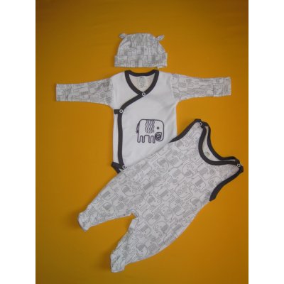 Arex ČR Soupravička do porodnice s výšivkou bílá – Zboží Dáma