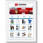 Jansen Display Klaprám A4, ostrý roh – Zboží Mobilmania