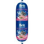 Brit Premium by Nature Cat Sausage Chicken & Rabbit 180 g – Hledejceny.cz