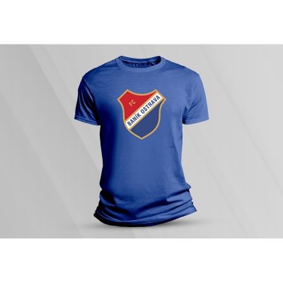 Sandratex dětské bavlněné tričko Baník Ostrava královsky modrá – Hledejceny.cz