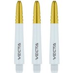 Winmau Vecta - short - white gold – Zboží Dáma