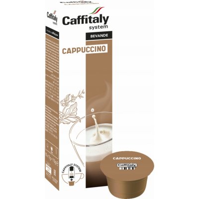 Caffitaly Kapsle Cappuccino káva s mlékem do Tchibo Caffisimo 10 ks – Zboží Mobilmania