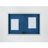 Reklamní vitrína Aveli vitrína informační modrá 15 x A4 XRT-00193