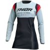 Dres na motorku Thor Pulse Rev Lady černo-mentolový