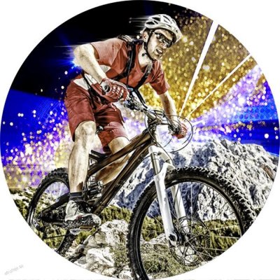 emblém B1/26 cyklistika 25mm – Zboží Mobilmania