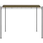 Greatstore Stínící markýza 3 x 2,5 m taupe 180 g/m2 – Zboží Mobilmania