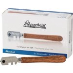 Silberschnitt BO 100.0 Řezák skla Silberschnitt. 6 koleček dřevěná rukojeť – Zboží Dáma