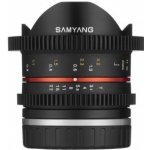 Samyang 8mm T3.1 Cine UMC Fisheye II Canon M – Hledejceny.cz