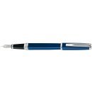 Waterman 1507/1637098 Exception Slim Blue Lacquer ST plnicí pero