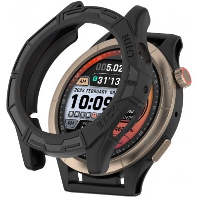 VSECHNONAMOBIL 65267 TPU HALF COVER Obal pro Amazfit Cheetah Round / Cheetah Pro černý – Zboží Živě