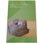 Trixie Kovová ohrádka pro malé hlodavce 8 dílů 34 x 23 cm 86 cm – Sleviste.cz